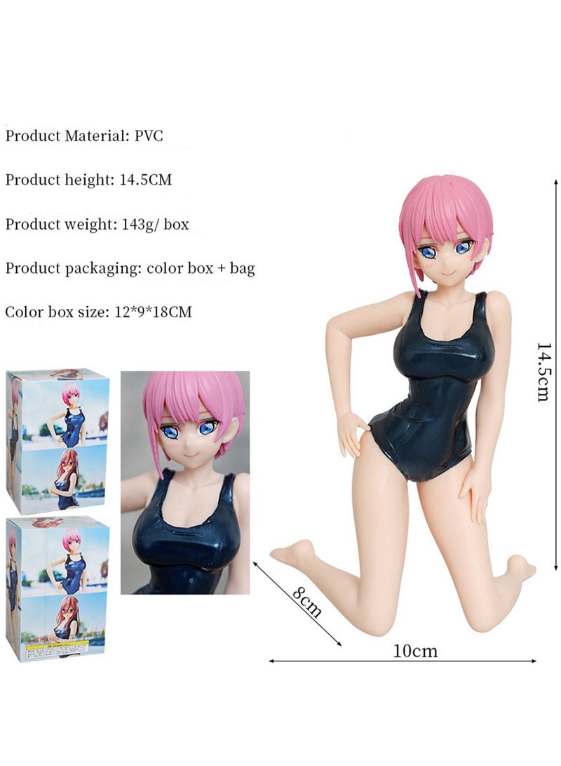Anime Swimsuit Nakano Ichika Character Figures Suitable For Ornaments And Gifts  - Image 2