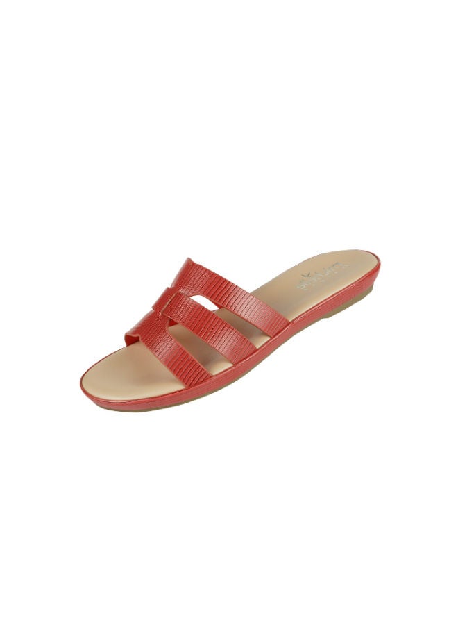 Michelle Morgan Michelle Morgan Ladies Low Flat Round 114RC679 Red  - Image 3