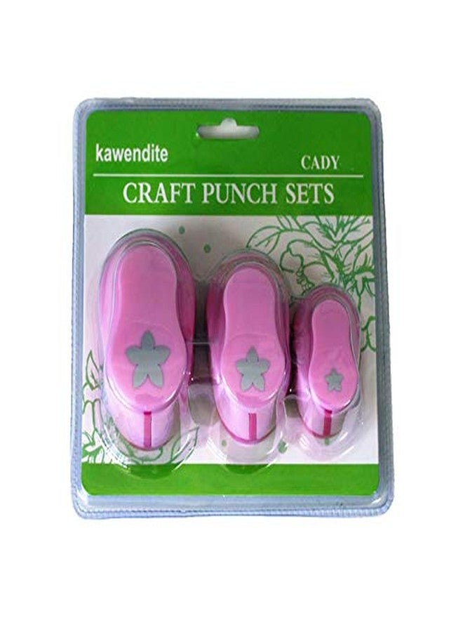 CADY Crafts Punch Set 8mm 15mm 25mm Paper Punches 3pcs/Set (Petal) - Image 4