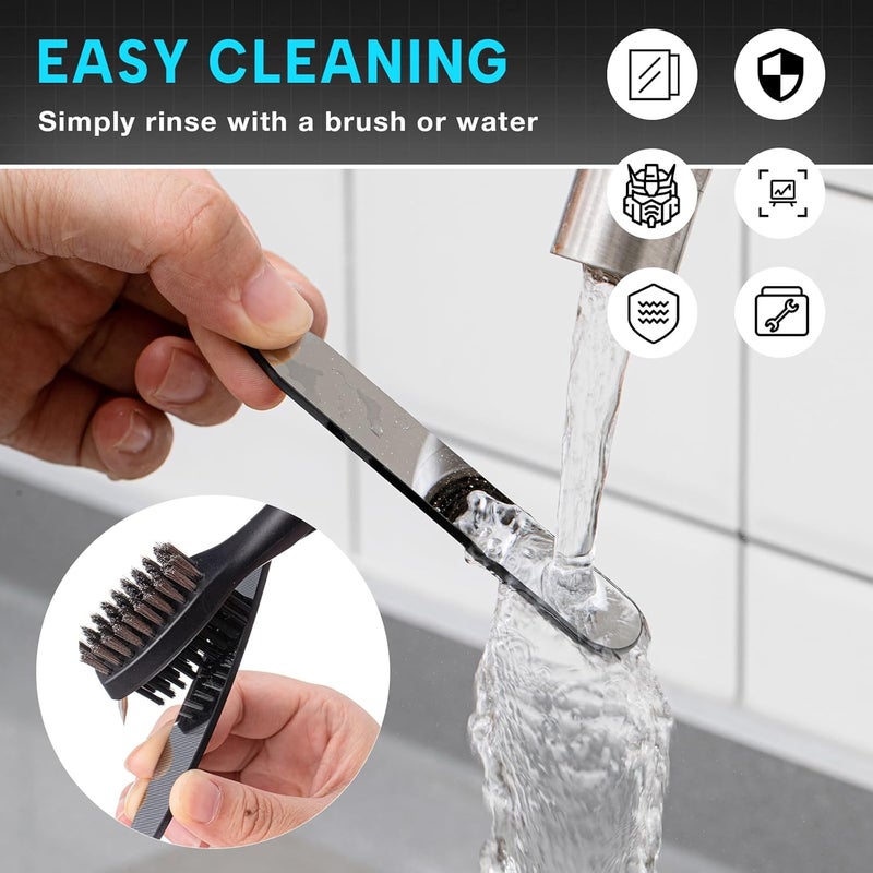Honoson 25 Pcs Hobby Model Polishing Hand Files Tools Set Include 5 Pcs Glass Polishing Files and 20 Pcs Sanding Sticks Glass File for Plastic Models Wood Base Parts - Image 4