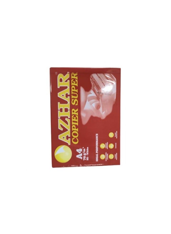 Azhar A Ream of super Azhar paper 70gm A4 