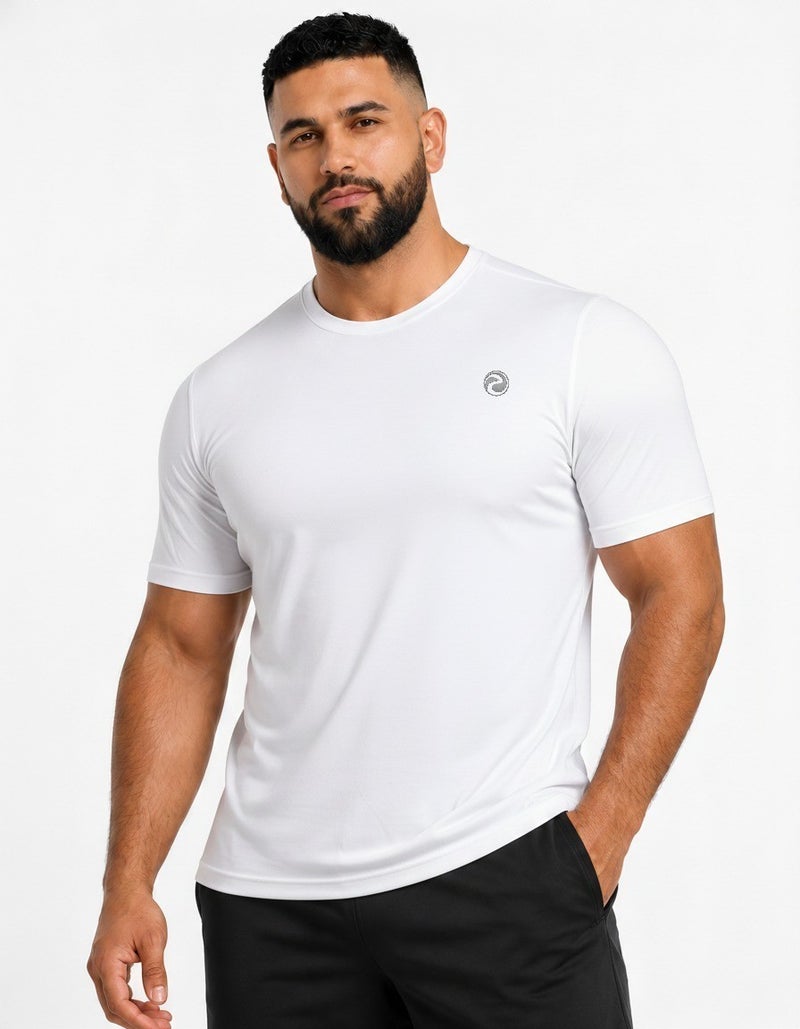 بريما إيس رجالي T-Shirt عشاق الجيم White - Image 1