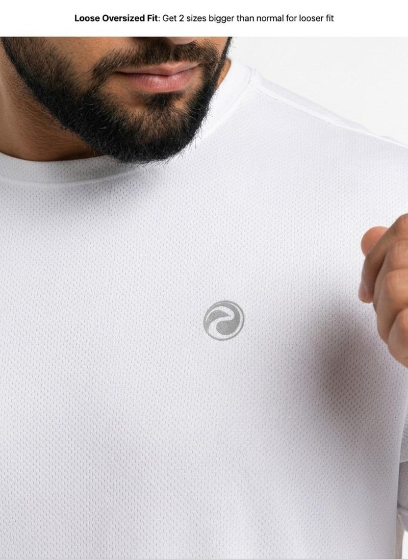 بريما إيس رجالي T-Shirt عشاق الجيم White - Image 4