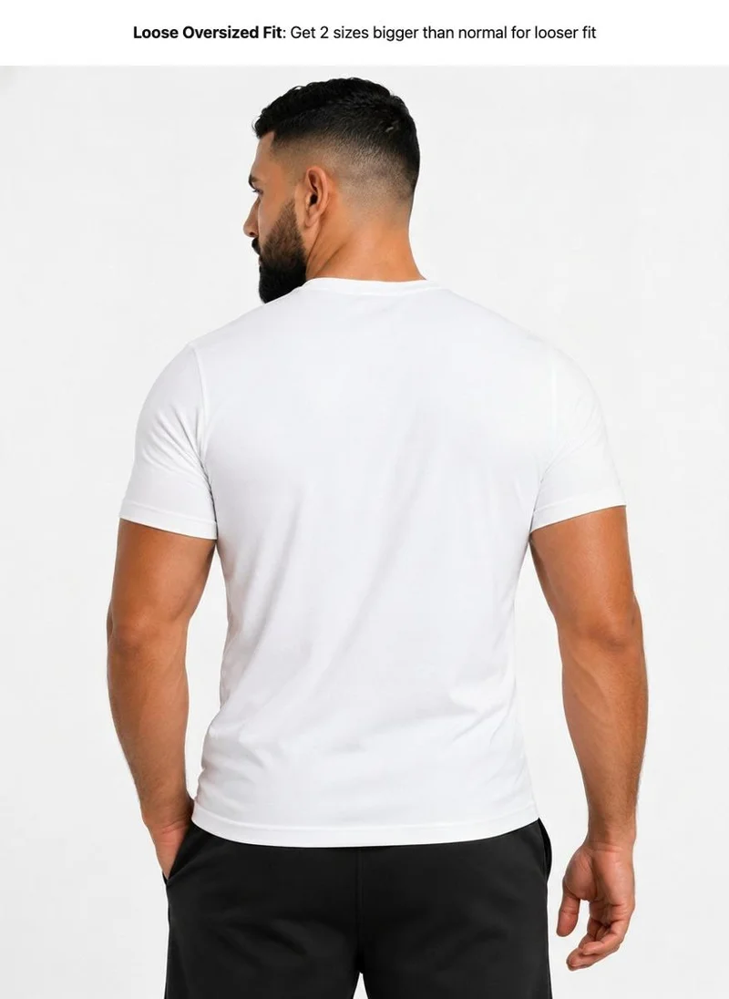 بريما إيس رجالي T-Shirt عشاق الجيم White
