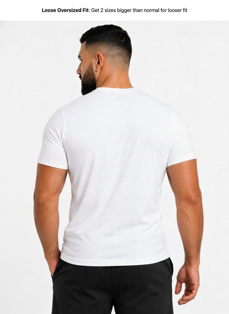 بريما إيس رجالي T-Shirt عشاق الجيم White - Image 2