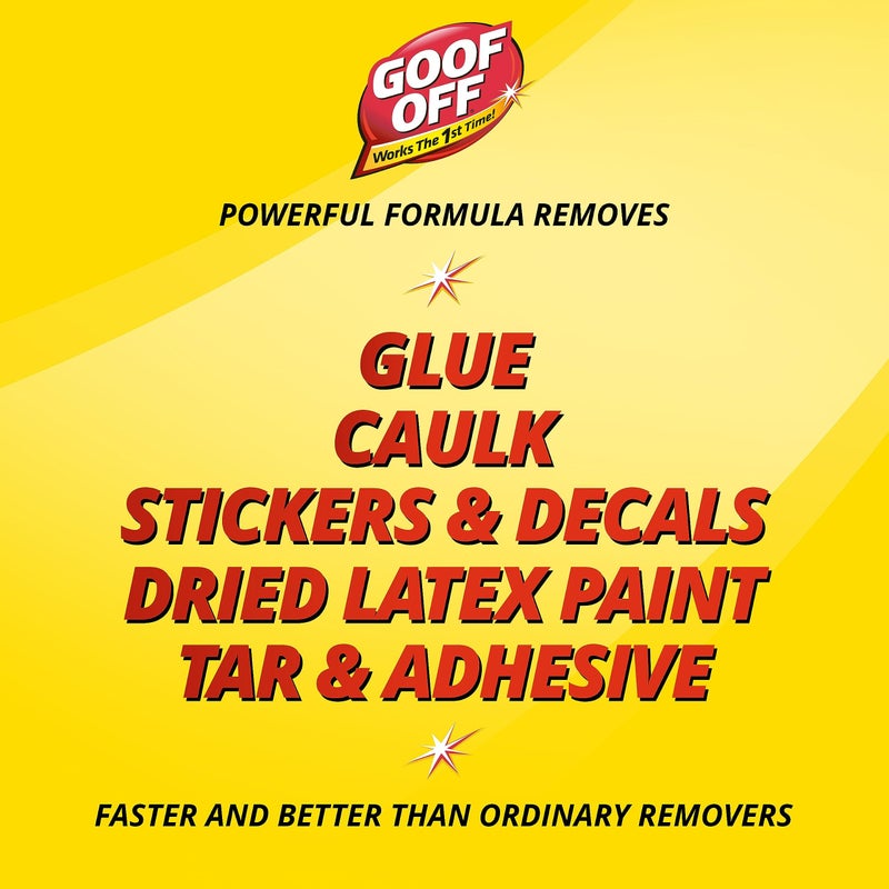 DampRid Goof Off FG653 Professional Strength Remover, Pourable 16-Ounce,Liquid - Image 3