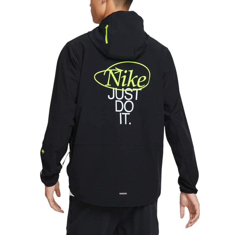 Nike Repel Unlimited Water-Repellent Hooded Versatile Jacket Asia Sizing 'Black' - Image 2