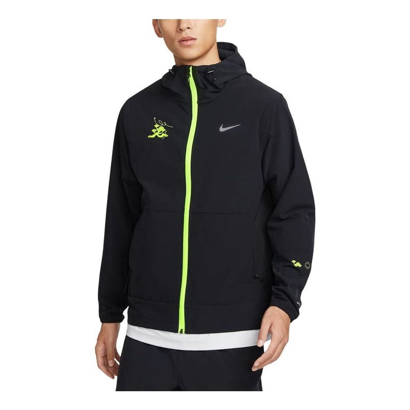Nike Repel Unlimited Water-Repellent Hooded Versatile Jacket Asia Sizing 'Black' - Image 1