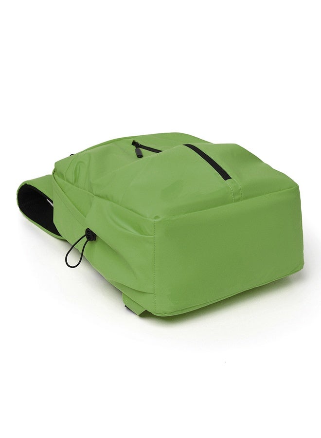 lebonaer 20L leather material breathable shoulder strap colorful backpack, can accommodate 15.6-inch laptop, large capacity, multiple compartments, with natural pleats, student, outdoor, leisure bag - Image 5