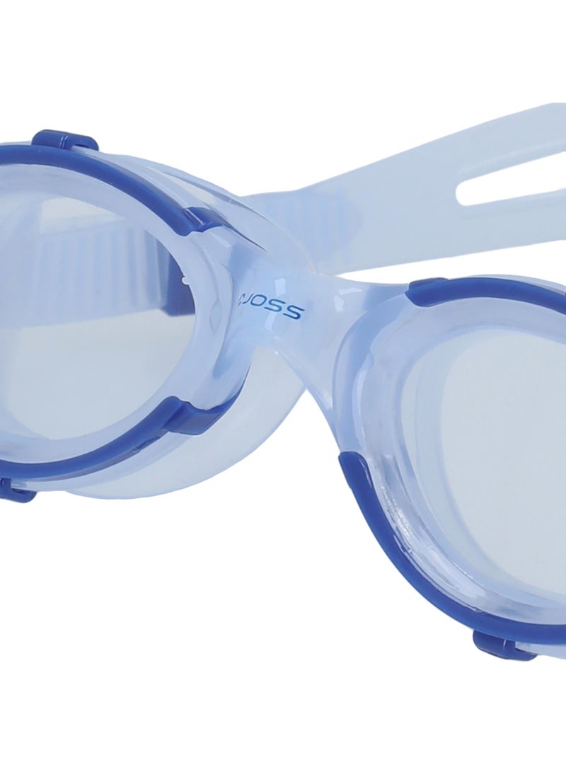 Joss Sapphire Adult Swimming Goggles  Wide-Lens Design, Liquid Silicone Frame, Self-Adjusting Nose Bridge, Adjustable Strap, Comfort-Focused Seal - Image 3