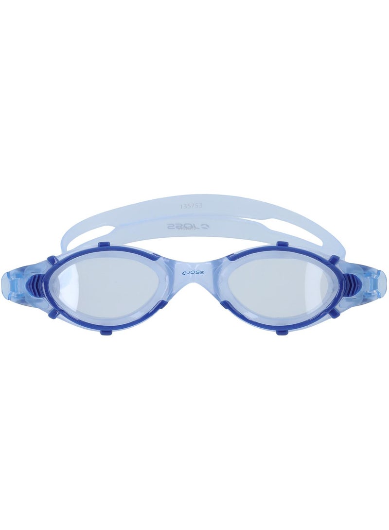 Joss Sapphire Adult Swimming Goggles  Wide-Lens Design, Liquid Silicone Frame, Self-Adjusting Nose Bridge, Adjustable Strap, Comfort-Focused Seal - Image 2