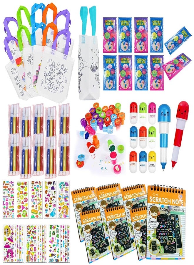 SNAPTRON Return Gifts For Kids -70Pcs Return Gift For Kids Birthday 10 sets each with Goody Bags| Bulk Return Gifts For Kids Age 4 5 6 7 8| Kids Return Gifts for Birthday| Best Kids Gift items - Image 1