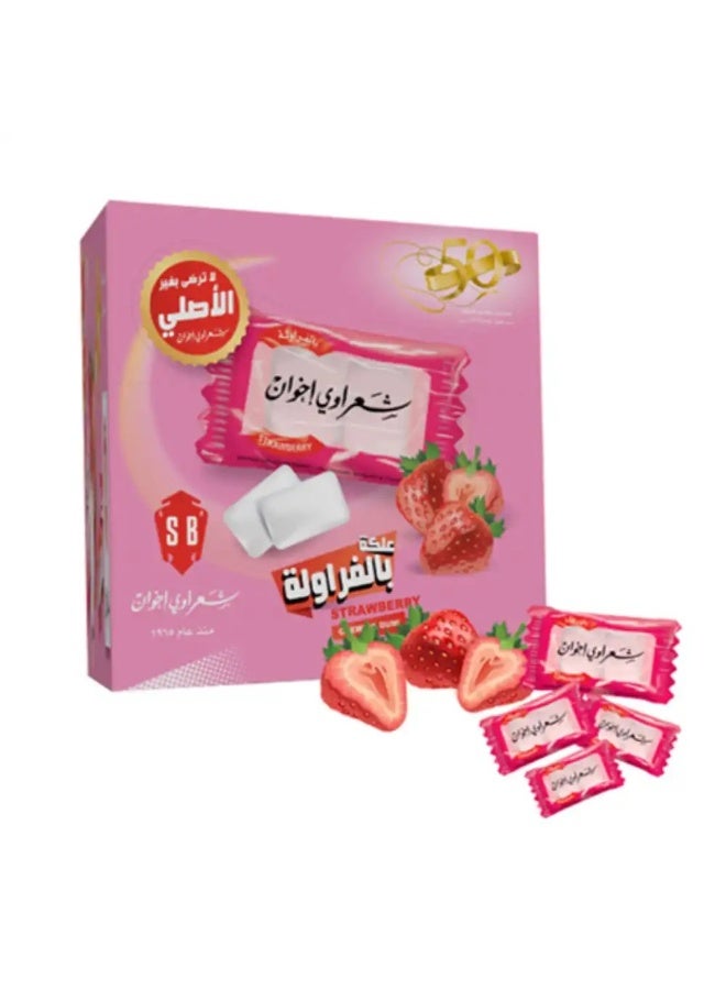 Sharawi Bros Strawberry Chewing Gum Box