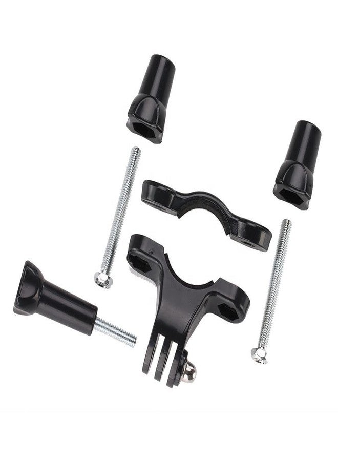 SHOPEE Action Cameras Bike Motorcycle Mount Moto Bicycle Handlebar Clamp Holder or Bracket for Hero 13/12/11/10/9/8/7, Osmo Action 3 & 4 SJCAM,Insta 360 Light Weight & Durable - Ideal for Bikers - Image 3