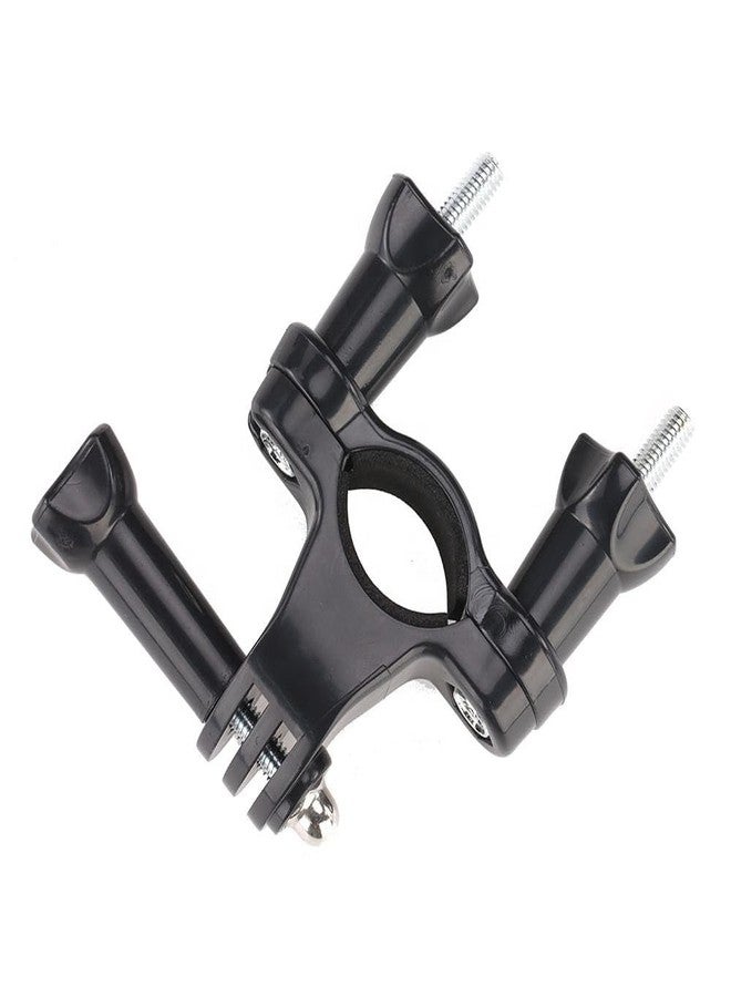 SHOPEE Action Cameras Bike Motorcycle Mount Moto Bicycle Handlebar Clamp Holder or Bracket for Hero 13/12/11/10/9/8/7, Osmo Action 3 & 4 SJCAM,Insta 360 Light Weight & Durable - Ideal for Bikers - Image 4