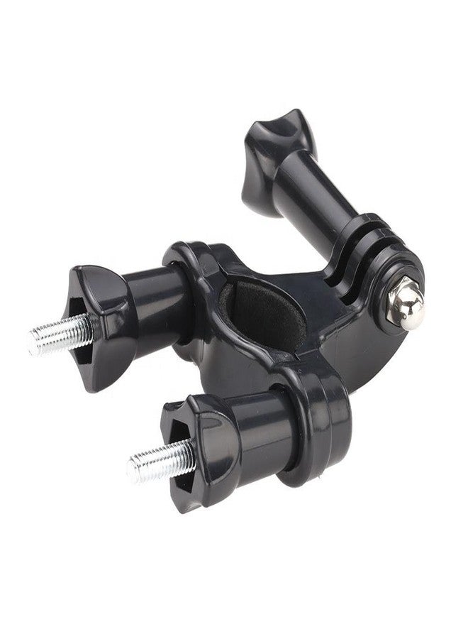 SHOPEE Action Cameras Bike Motorcycle Mount Moto Bicycle Handlebar Clamp Holder or Bracket for Hero 13/12/11/10/9/8/7, Osmo Action 3 & 4 SJCAM,Insta 360 Light Weight & Durable - Ideal for Bikers - Image 2