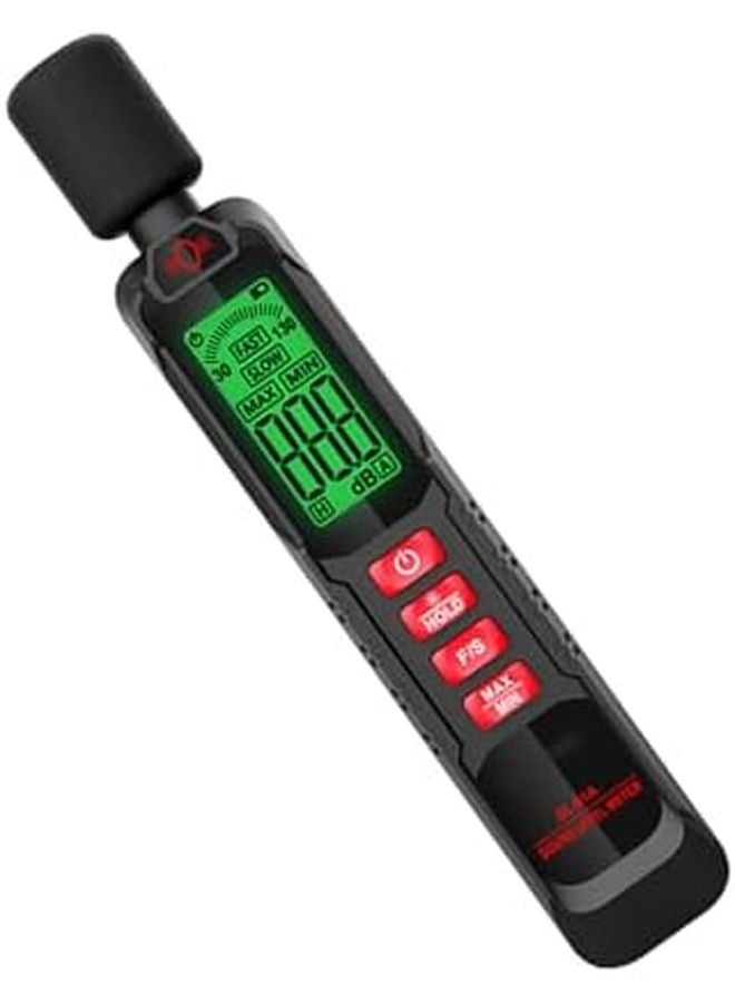 Oxtxuzdm Decibel Meter User Friendly Noise Analyzer Lightweight Sound Level Monitor for Home and Professional Use - Image 1