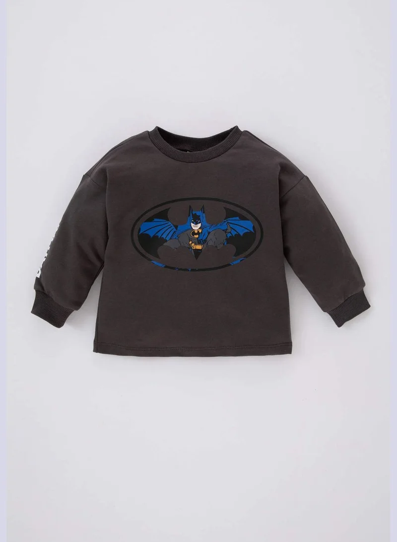 DeFacto BabyBoy Bike Neck Knitted Long Sleeve T-Shirt