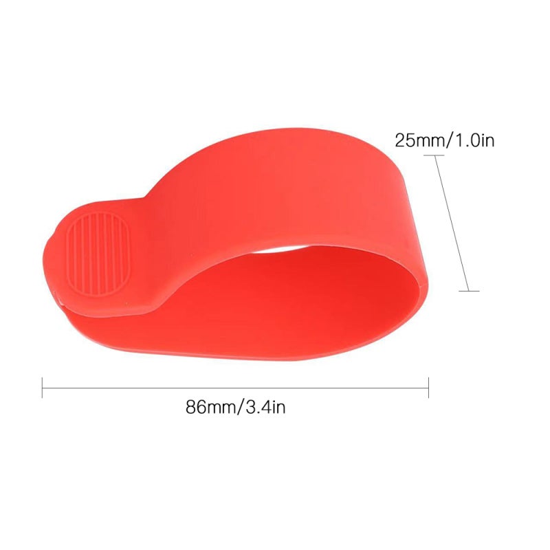 Electric Scooter Finger Dial Cover: Black Silicone, Elastic Durable Lightweight, Scratch Protection, Non-slip Comfort - Easy Install Replacement for 1s/Es1/Es2/Es3/Es4/Max G30/M365 for Electric Scoote - Image 2