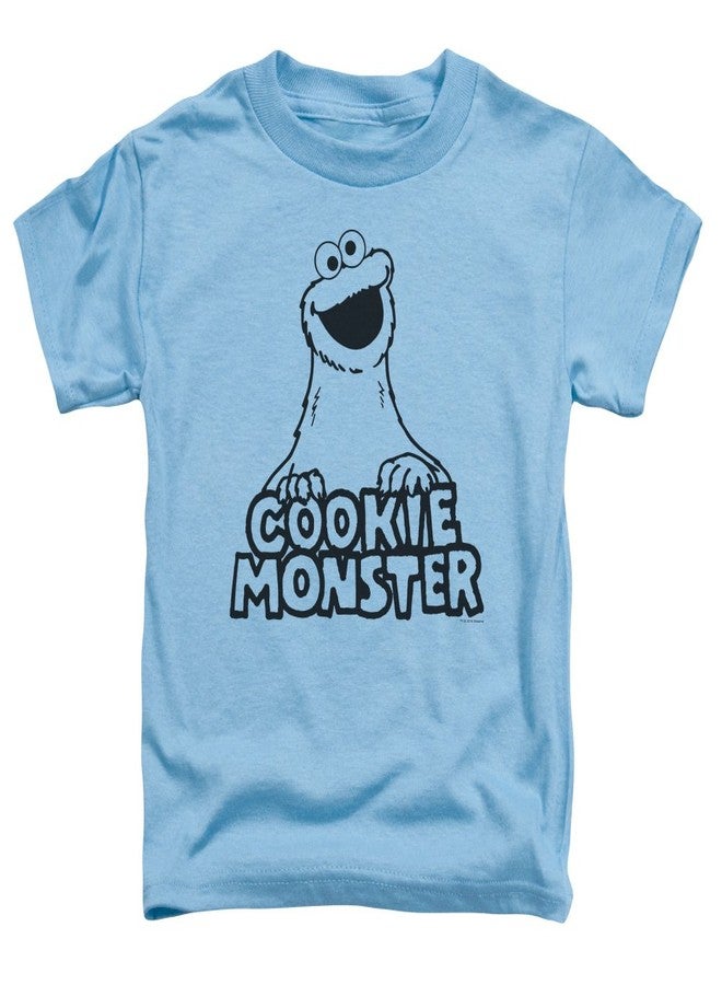 Trevco Toddler: Sesame Street- Vintage Cookie Monster Baby T-Shirt Size 2T - Image 1