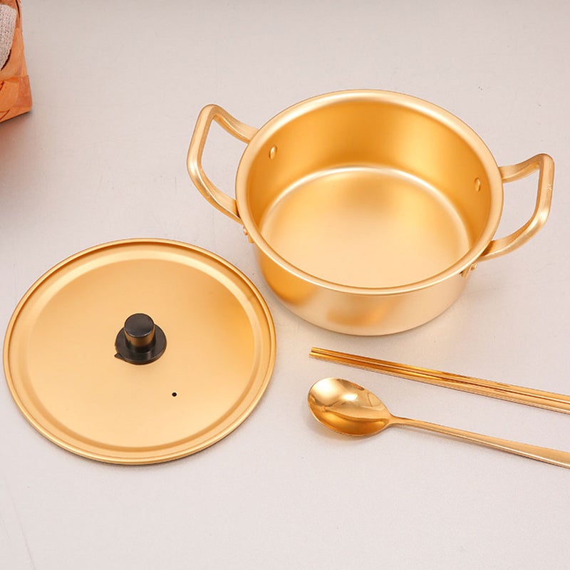 🍳 وعاء نودلز التسخين مصنوع من الألومنيوم مثالي للحساء والصلصات - Image 5