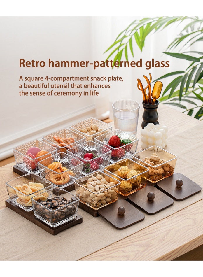 GuRiver Grain Fruit Tray – Versatile Serving Tray for Dried Fruits, Nuts, Candy, Cookies, Chips, and Party Snacks - Image 2