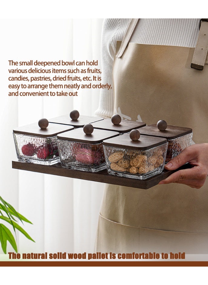 GuRiver Grain Fruit Tray – Versatile Serving Tray for Dried Fruits, Nuts, Candy, Cookies, Chips, and Party Snacks - Image 3