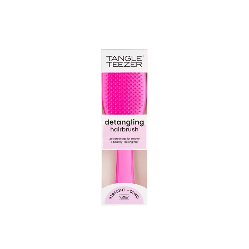 TANGLE TEEZER Detangling Hair Brush Straight - Curly Pink - Image 3