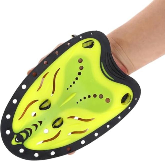 Silicone Swimming Hand Paddles for Kids and Teens Adjustable Flat Training Aids to Improve Stroke Strength Technique and Water Feel - Image 4