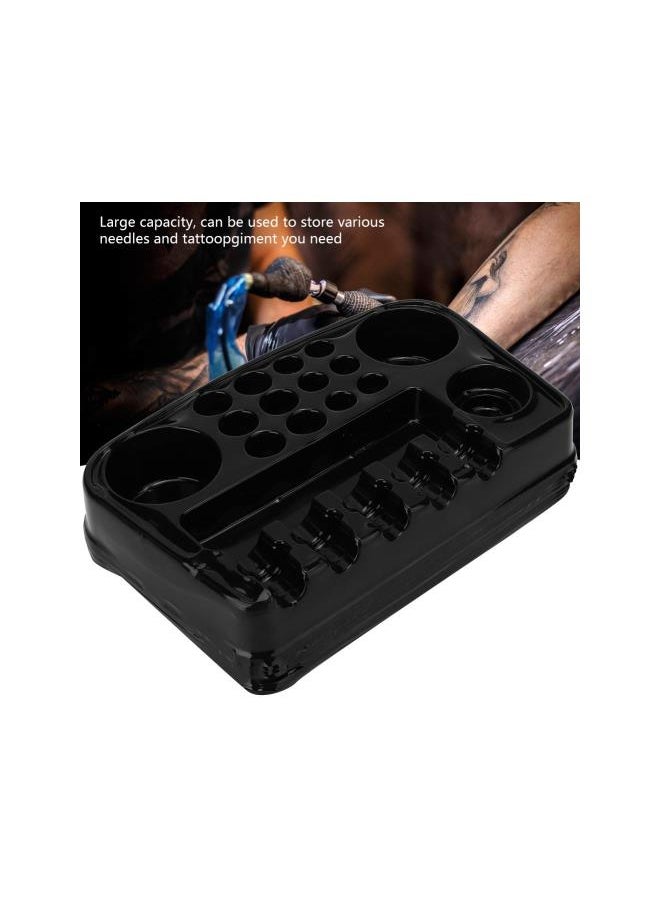 Tattoo Holder 12pcs Disposable Microblading Tattoo Pigment Holder Tattoo Ink Cartridges Needle Tattoo Pen Storage Organizer Body Art Tattoo Accessories