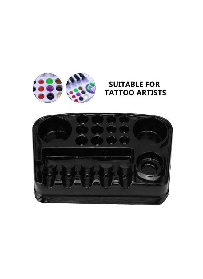 Tattoo Holder 12pcs Disposable Microblading Tattoo Pigment Holder Tattoo Ink Cartridges Needle Tattoo Pen Storage Organizer Body Art Tattoo Accessories