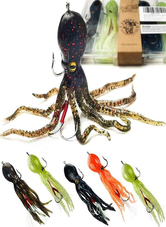 VMSIXVM Fishing Lures for Bass, Fishing Jig Head Swim Shad Lure, Soft Plastic Swimbaits with Paddle Tail, Trout Bass Sinking Baits Kit for Saltwater/Freshwater, Fishing Gear and Fishing Gifts - Image 1