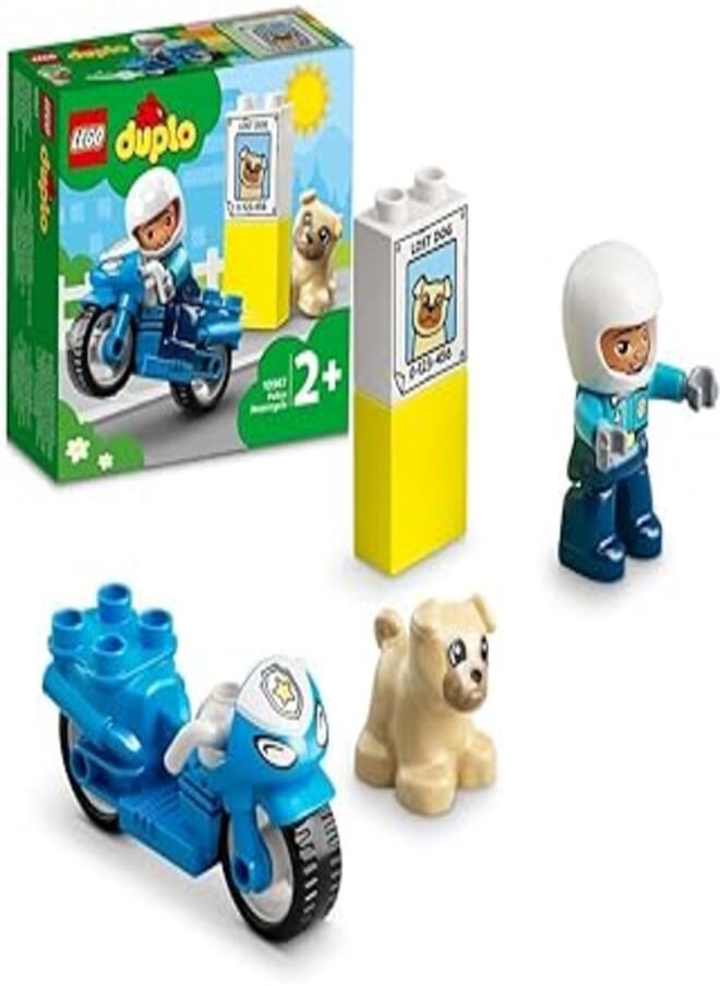 LEGO LEGO® DUPLO® Rescue Police Motorcycle 10967 Building Toy (5 Pieces) 