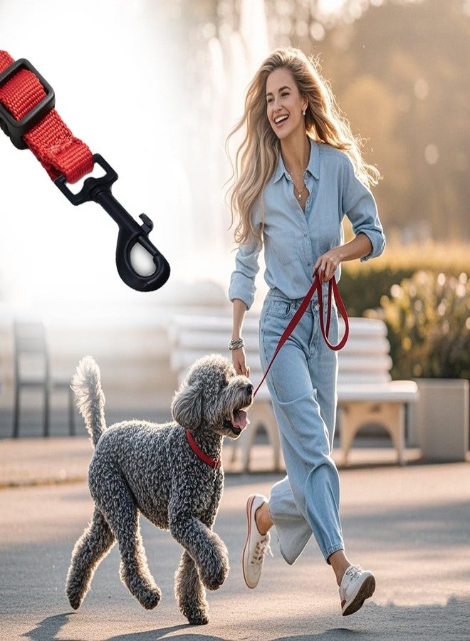 Yinprwi 4 Pack Swivel Bolt Snap Hooks Dog Leash Hooks Dog Clips Trigger Snaps for Heavy Duty Pet Leashes & Collar, Flag Clasp, Key Chain Clasp, Pet Buckle,DIY Projec,Single Ended Clip (Black) - Image 5