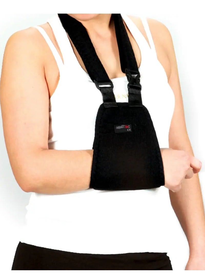 AID PLUS حمالة ذراع (بسيطة) عالمية - دعم مريح لاستعادة الذراع, 60720