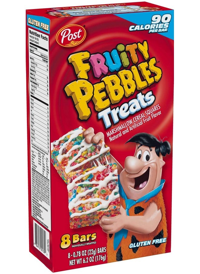 Post - Fruity Pebbles Treats 8Count Box (Pack Of 2) - Image 1