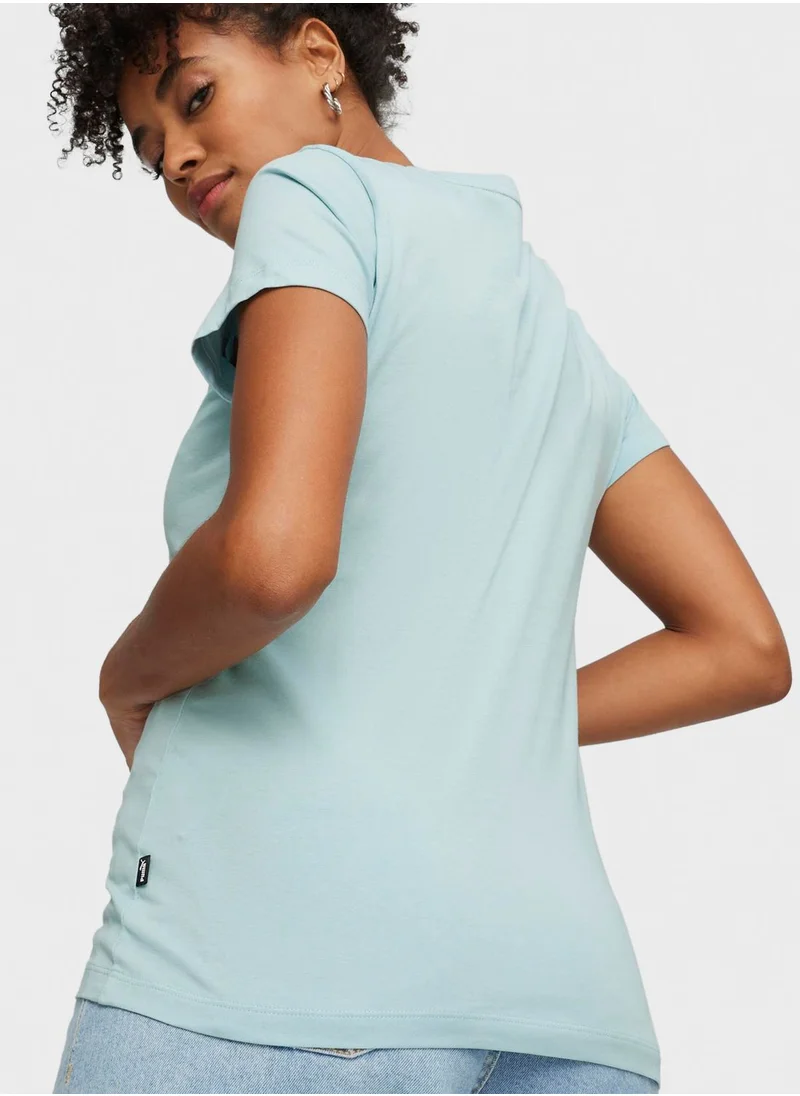 PUMA Essential Metallic Logo T-Shirt