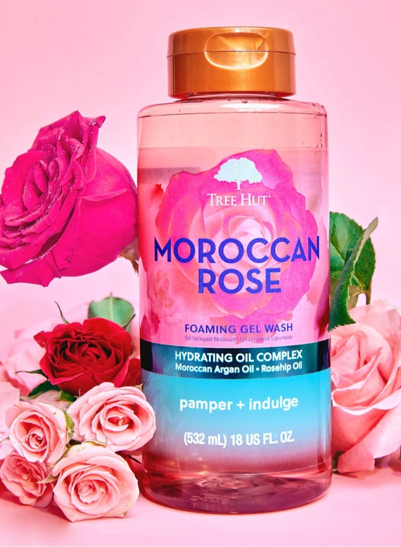 تري هت غسول جل رغوي بالورد المغربي532ملي - Image 2