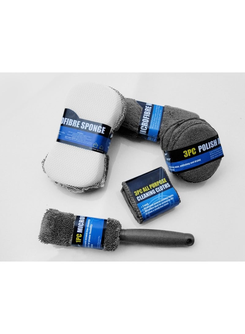 Evakin Car Wash Kit for Cars, SUVs, Trucks, 9-piece Set - Image 4