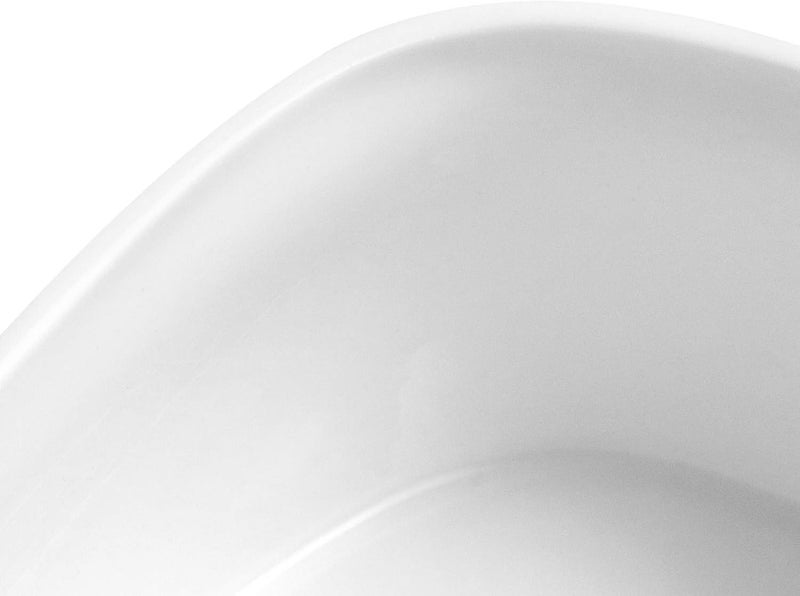 PAUL SONS Cube Jar Coffee Sugar Bowl Milk Cup Desktop White Dish Ceramics Ceramic Sugar Cube Container (Bone China) (Small, 2, Count) ,100 Ml - Image 3