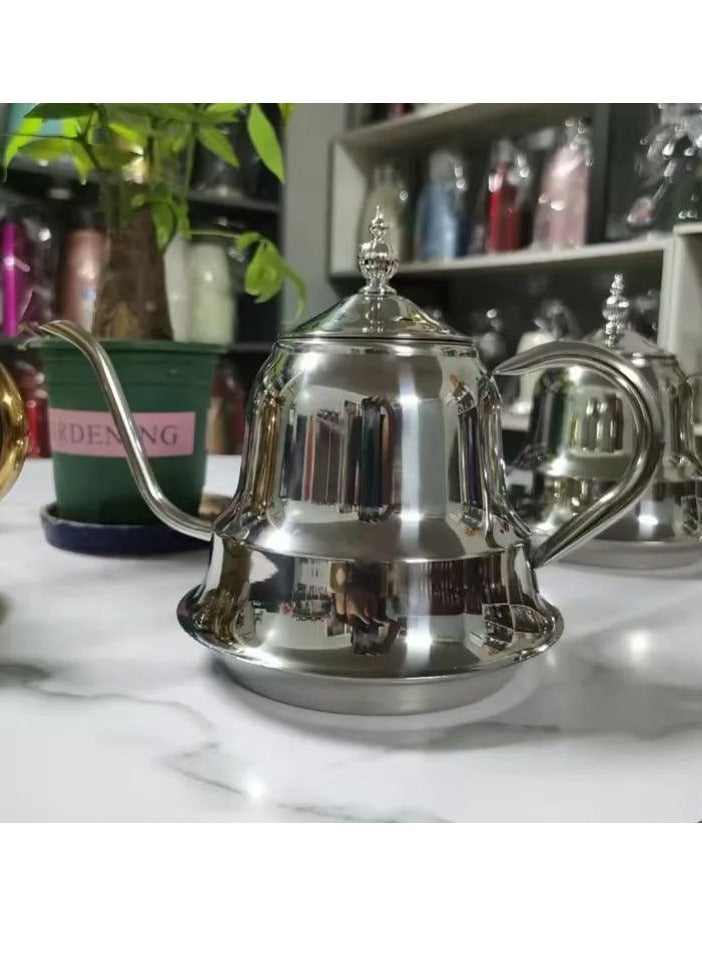 براد استانلس مقاوم للصدا مزود بمصفاه لتصفية الماء من الشوائب - لون فضي - Image 1