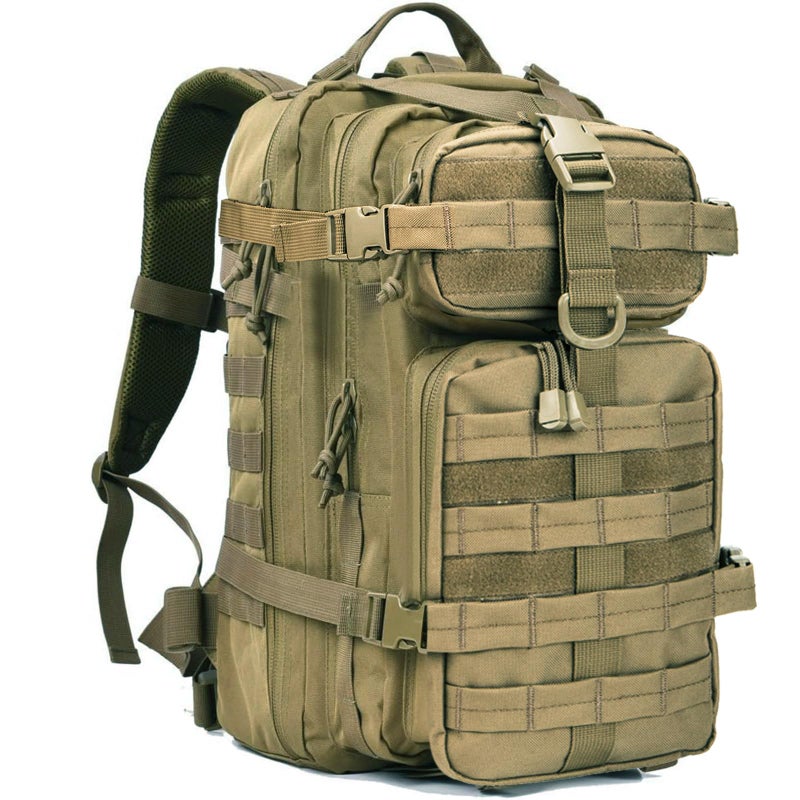 Miramrax Small Tactical Backpack Military Daypack 30L Backpack for Men Molle Assault Pack Bug Out Bag for Hiking Camping Travel Army Hunting Rucksack Trekking Green - Image 2