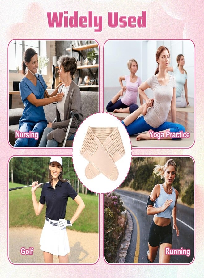 APLZGMG Back Brace for Lower Back Pain, Skin Tone Back Support Brace, Adjustable Back Support Belt for Men and Women, L/XL Backbrace for Lumbar Lower Relief (Waist Sizes from 85-94cm and 95-110cm) (Large) - Image 4