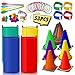 Redllo 53PCS Outdoor Lawn Carnival Games Bean Bags Ring Toss Set Potato Sack Race Bags Egg and Spoon Race Party for Kid Adult FamilyBirthday Party Family Reunion Outside Field Day Easter Games - Image 4