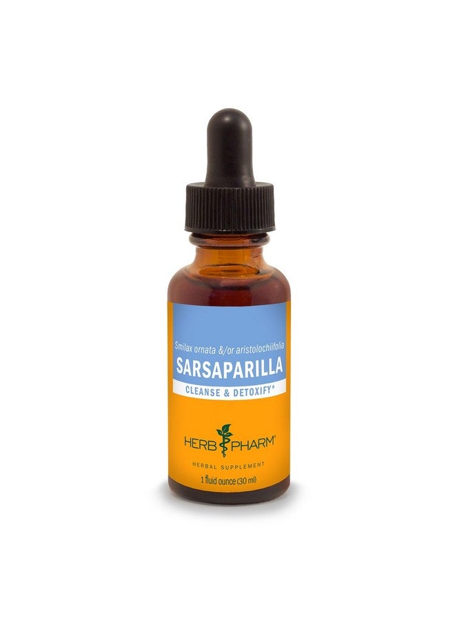 Herb Pharm Sarsaparilla Liquid Extract for Cleansing and Detoxification - 1 Ounce