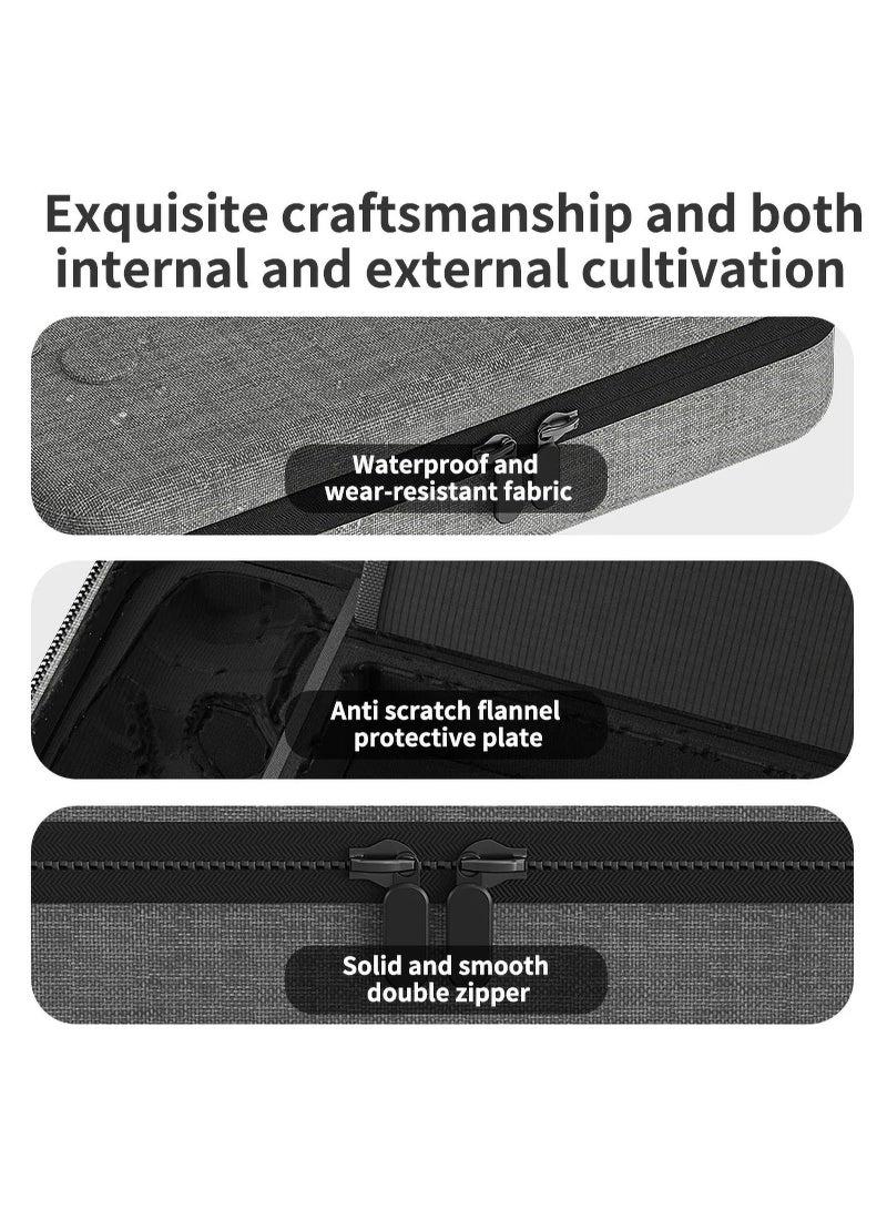 أوليون مناسبة لأنّ أسوس روج ally حقيبة محمولة كبيرة إيفا لعبة وحدة التحكم حالة التخزين ، مناسبة لأنّ روج ally لعبة زينة ( رمادي ) - Image 5