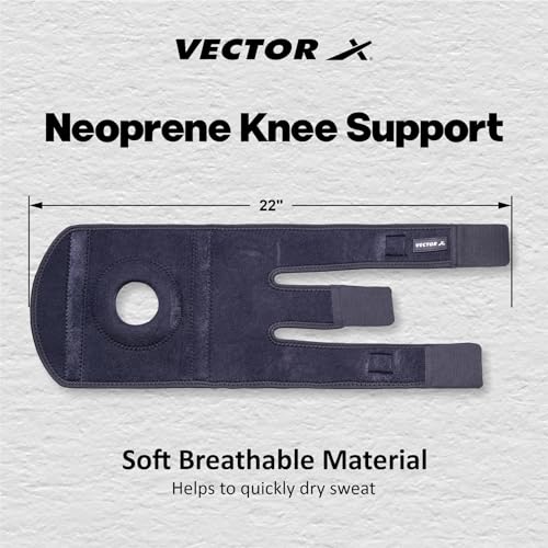 Vector X VNS-011 Neoprene Knee Support, Knee Caps For Women & Men, Knee Pain Knee Support For Women Knee Brace For Knee Pain Relief Products Knee Guard/Knee Belt/Knee Pads For Women - Image 4