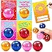 AugToy 24 Pack Valentines Day Gifts for Kids with Stress Balls Valentines Day Cards for Kids School Stress Relief Squeeze Toys Teens Boys Girls Preschool Toddler Valentine Classroom Exchange Party Favors - Image 2