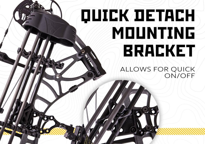Trophy Ridge 5-Spot Archery Arrow Quiver, Black - Image 3