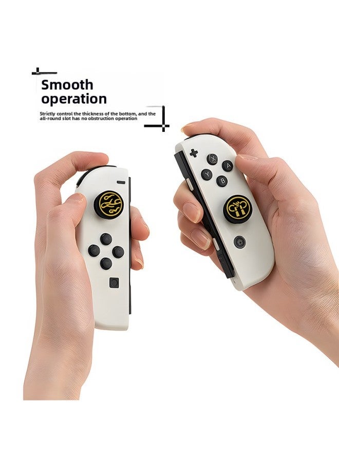 general Switch Monster Hunter Rocker Cap NS/Lite Rocker Cap Keyboard Cap Joycon Gamepad Protection Cap-Product Color:Curved Cross*single - Image 3